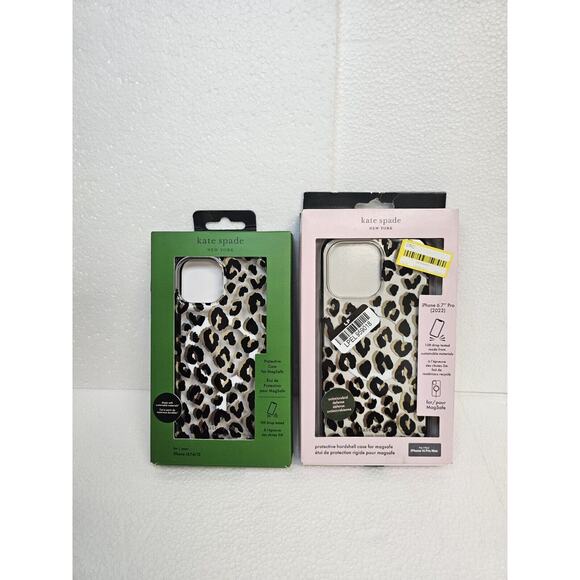 Kate Spade New York Apple iPhone 15/14/13 & 14 Pro Max Protective Hardshell Case - Picture 2 of 4